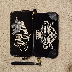 Juicy couture wristlet and wallet